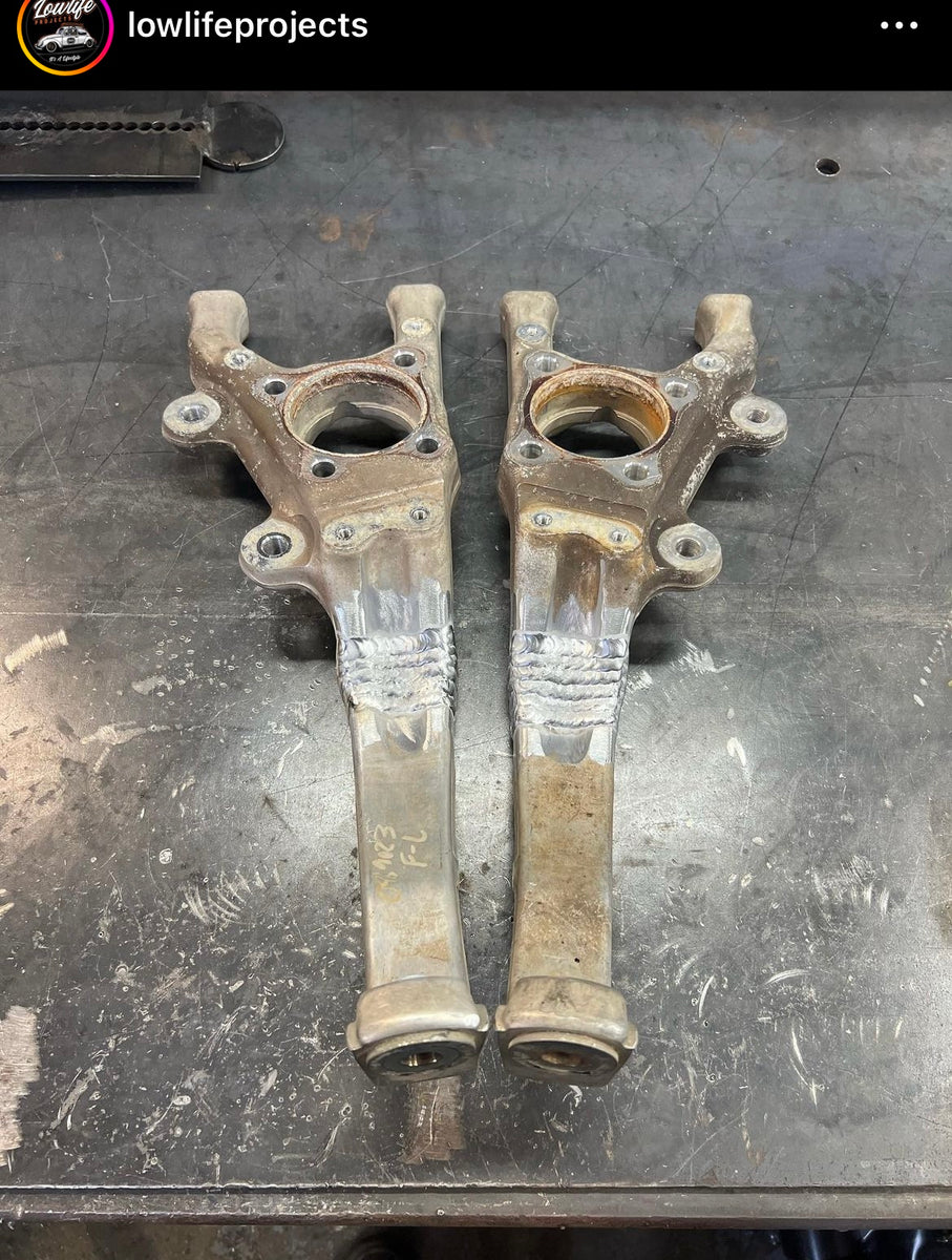 LLP Tilted & shortened Front Knuckles / Spindles 2013- 22 gs300