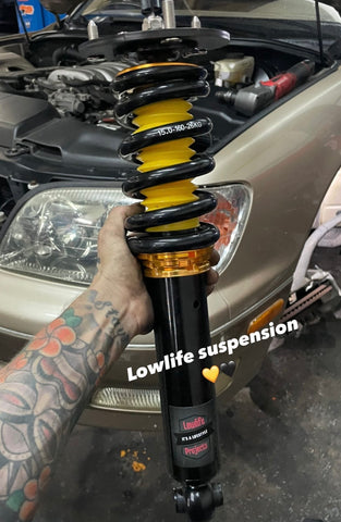 Coilover install / lowering spring