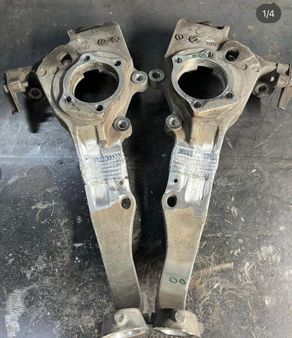 350z / g35 03-  06 tilted & shortened  spindles (non AWD)